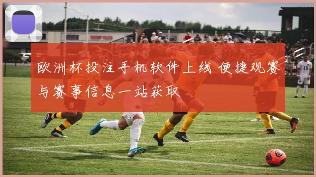 欧洲杯投注手机软件上线 便捷观赛与赛事信息一站获取