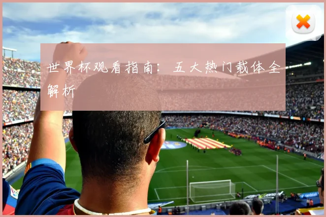 世界杯观看指南:五大热门载体全解析