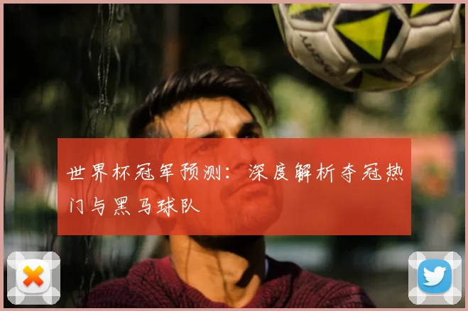世界杯冠军预测：深度解析夺冠热门与黑马球队
