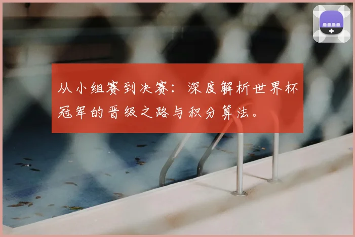 从小组赛到决赛：深度解析世界杯冠军的晋级之路与积分算法。